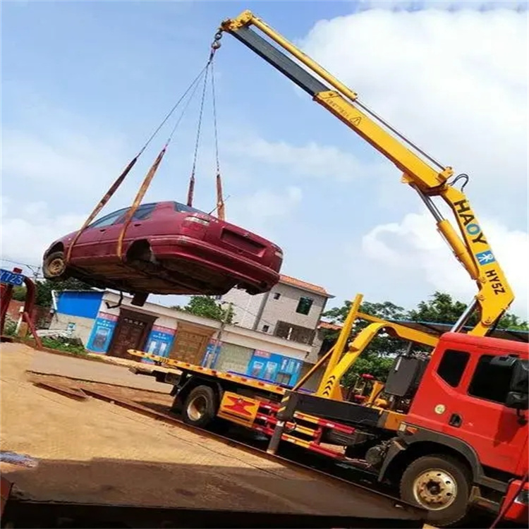 苏州吴江吊车救援小汽车怎么吊