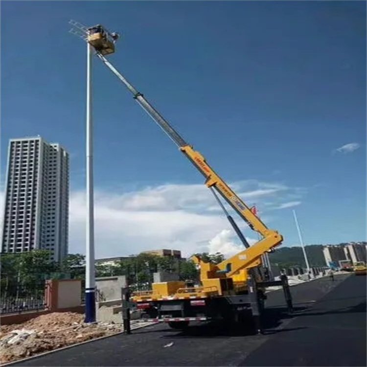 苏州吴江维修路灯的曲臂升降车出租